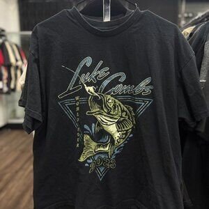 Luke Combs 2023 World Tour T-Shirt Men’s XL | Vintage Country Concert Tee Black